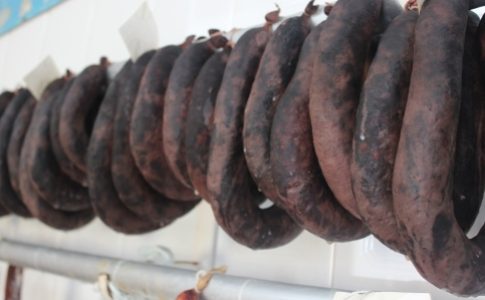 Morcillas de hígado de Conil